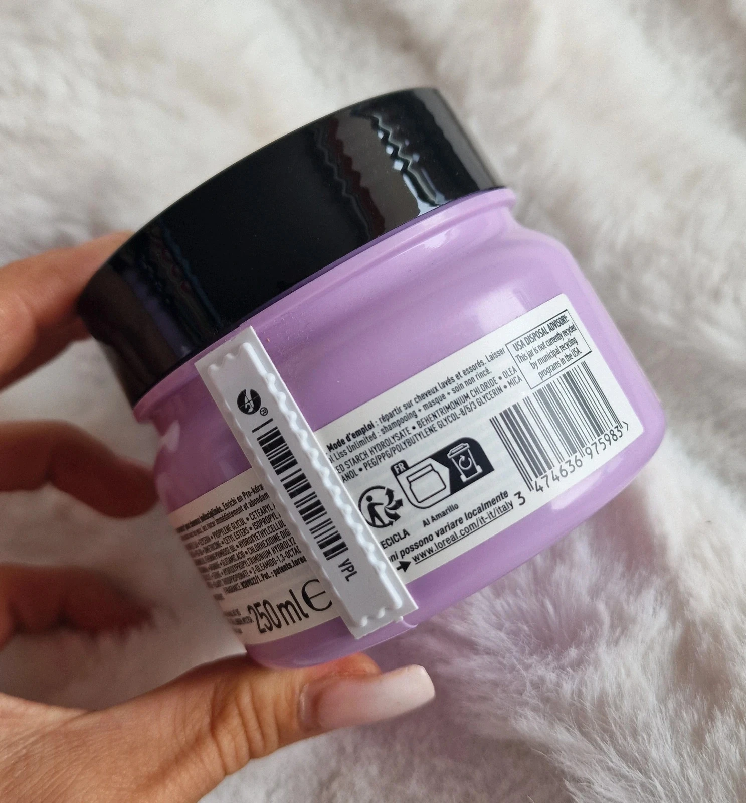 Lot L'Oréal Professionnel Liss Unlimited – Shampoo 500 ml + Masker 250 ml – Nieuw – photo 8